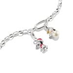 Thomas Sabo Charm-Anhänger Snoopy Santa Edition PEANUTS Connect Silber - 2227-664-10