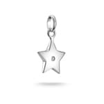 Thomas Sabo Charm pendent star with white stone Connect silver