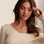 Thomas Sabo Charm pendant Tree of Love with stones Connect gold-plated - CC1262-414-14