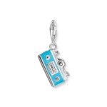 Thomas Sabo Charm-Anhänger türkise Retro Kamera Silber - 1924-340-7