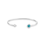 Thomas Sabo Charm Club Armreif Türkiser Stein