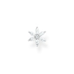 Thomas Sabo Charm Club Einzel Ohrstecker Blume weisse Steine