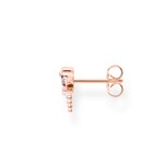 Thomas Sabo Charm club single stud earrings Dragonfly with stone rose gold - H2188-321-7