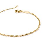 Thomas Sabo Charm Club Original Bracelet design Singapour plaqué or - A2208-413-39-L19v