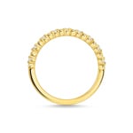 Thomas Sabo Charm Club Bague perles vec pierres blanches or - TR2318-414-14