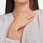 Thomas Sabo Charm Club Ring opalfarbener Stein - TR2344-166-7