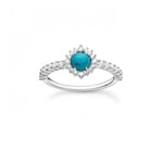 Thomas Sabo Charm Club Ring Türkis 