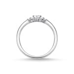 Thomas Sabo Charm club Ring vintage white stone silver - TR2325-051-14