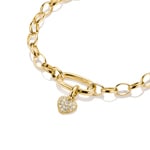 Thomas Sabo Charm Herz Mit Weissem Zirkonia – Connect - CC1370-M01-14