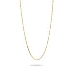 Thomas Sabo Collier Charm design Figaro plaqué or