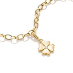 Thomas Sabo Charm Trèfle Avec Zirconia Blanc – Original - 2248-M01-14