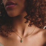 Thomas Sabo Charm Croix Avec Nanocristal Vert – Connect - CC1206-M01-6