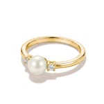 Thomas Sabo Classic Pearls Ring Perle Mit Weissem Zirkonia - TR2370-M01-14