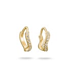 Thomas Sabo Classic TS Créoles Courbées avec Zirconia Blanche - CR775-M01-14