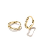 Thomas Sabo Classic TS Créoles Courbées avec Zirconia Blanche - CR775-M01-14