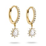 Thomas Sabo Classic TS Creolen Mit Weissem Zirkonia In Tropfenform