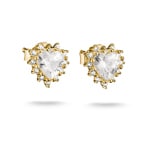Thomas Sabo Classic TS Ear Studs With White Heart Cut Zirconia