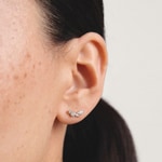 Thomas Sabo Classic TS Ohrstecker mit weissen Zirkonia - H2369-051-14