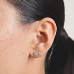 Thomas Sabo Classic TS Ohrstecker weissem Zirkonia im Brillantschliff - H2372-051-14