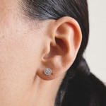 Thomas Sabo Classic TS Ohrstecker weissem Zirkonia im Brillantschliff - H2372-051-14