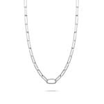Thomas Sabo Connect Charm-Kette Paperclip mit einem Connect Link Silber