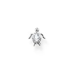 Thomas Sabo Clou d'oreille unique tortue argent