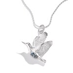 Thomas Sabo Elyndra Anhänger Eisvogel mit mehrfahrbigen Steinen - PE1009-166-7