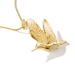Thomas Sabo Elyndra Anhänger Eisvogel mit weissem Zirkonia - PE1009-414-14