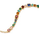 Thomas Sabo Elyndra Bracelet beads multicolores Plaqué or  - A2217-434-7-L19V