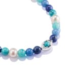 Thomas Sabo Elyndra Armband mit Perlen und mehrfarbigen Steinen - A2210-587-7