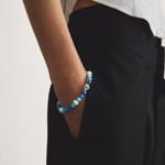 Thomas Sabo Elyndra Armband mit Perlen und mehrfarbigen Steinen - A2210-587-7