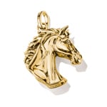 Thomas Sabo Elyndra Cheval Pendentif zirconia Plaqué or - PE989-414-39