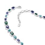 Thomas Sabo Elyndra Kette mit mehrfarbigen Steinen - KE2341-166-7-L45V