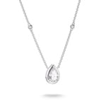 Thomas Sabo Elyndra Chaîne avec zirconia blanche en forme de goutte