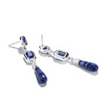 Thomas Sabo Elyndra Ohrringe mit blauen Steinen - H2332-166-1