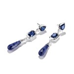 Thomas Sabo Elyndra Ohrringe mit blauen Steinen - H2332-166-1