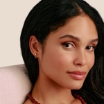 Thomas Sabo Elyndra Gold Plated Stud Earrings with Red Stones - H2333-414-10