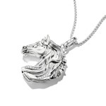 Thomas Sabo Elyndra Cheval Pendentif argent noirci avec zirconia - PE989-643-21
