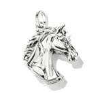 Thomas Sabo Elyndra Cheval Pendentif argent noirci avec zirconia - PE989-643-21