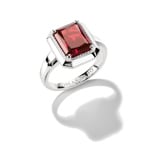 Thomas Sabo Elyndra Bague zirconium rouge argent
