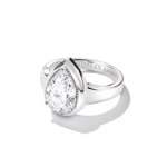 Thomas Sabo Elyndra Ring with white zirconia in teardrop shape - TR2522-051-14