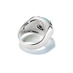 Thomas Sabo Elyndra Silver Oval Turquoise Ring - TR2505-405-17