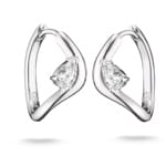 Thomas Sabo Fluid Elegance Creolen mit weissem Zirkonia in Tropfenform