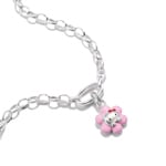 Thomas Sabo Hello Kitty Charm Pinke Blume – Connect - CC1358-M06-9