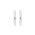 Thomas Sabo Hoop Earrings Boucles d'oreilles classiques en argent de forme plus large - CR745-001-21