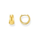 Thomas Sabo Hoop Earrings Creolen Trapezform vergoldet