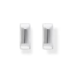 Thomas Sabo Hoop Earrings Petites boucles d'oreilles en argent de forme angulaire - CR743-001-21