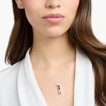 Thomas Sabo Kette bunte Steine silber - KE2113-166-7-L45V