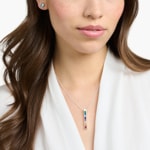 Thomas Sabo Kette bunte Steine silber - KE2146-477-7-L45V