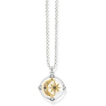 Thomas Sabo Kette Glam & Soul Kette Stern & Mond gold